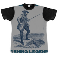 Vintage Classic Fishing Legend Hippie Graphic T-shirt | Artistshot