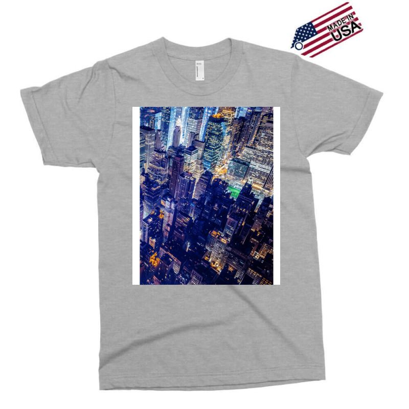 New York City At Night Exclusive T-shirt | Artistshot