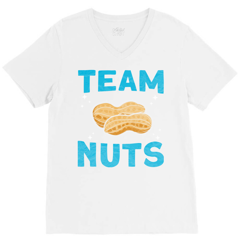 Team Nuts Gender Reveal Ba Hipster V-neck Tee | Artistshot