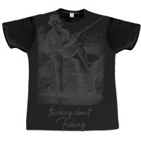 Thinking About Fishing Hippie Graphic T-shirt | Artistshot