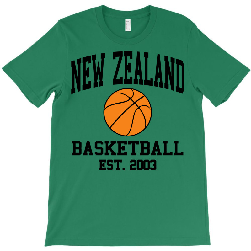 New Zealand Basketball T-shirt | Artistshot