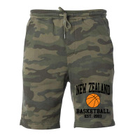 New Zealand Basketball Fleece Short | Artistshot