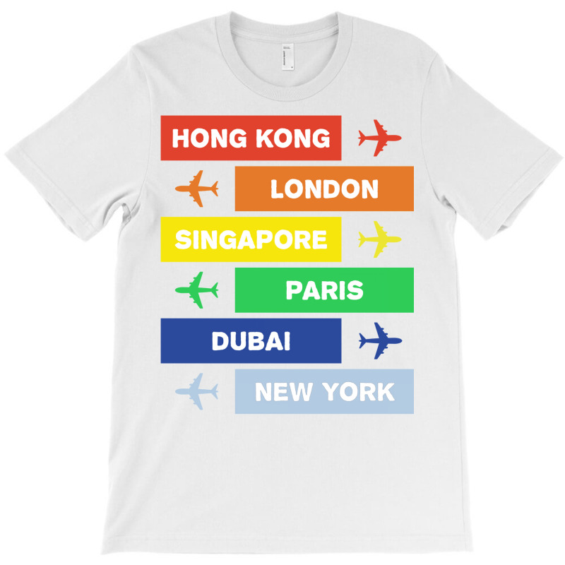 New York Airport 5 T-shirt | Artistshot