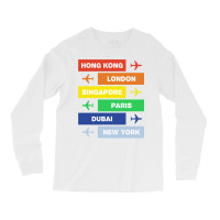 New York Airport 5 Long Sleeve Shirts | Artistshot