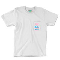 Gender Reveal Pink Or Blue Brother Nature Pocket T-shirt | Artistshot