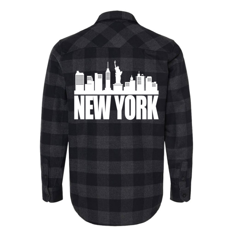 New York Nyc Big City Mask Tshirt Flannel Shirt | Artistshot