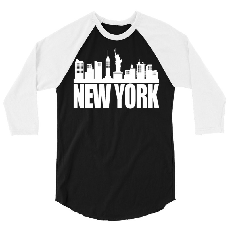 New York Nyc Big City Mask Tshirt 3/4 Sleeve Shirt | Artistshot