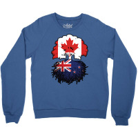 New Zealand New Zealander Canadian Canada Tree Roo Crewneck Sweatshirt | Artistshot