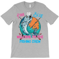 Gender Reveal Fishing Design For A Fishermen Funny T-shirt | Artistshot