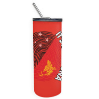 Papua New Guinea Its In My Dna   Papua New Guinea Skinny Tumbler | Artistshot