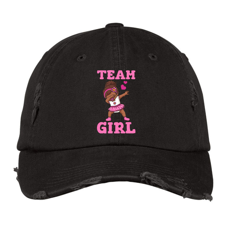 Gender Reveal Team Girl Nostalgia Summer Vintage Cap | Artistshot