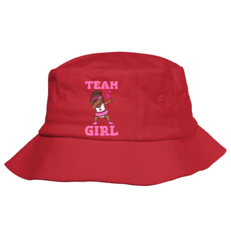 Gender Reveal Team Girl Nostalgia Summer Bucket Hat | Artistshot