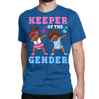 Gender Reveal Keeper Of Gender Green Classic T-shirt | Artistshot