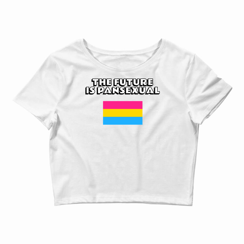 The Future Is Pansexual Pansexuality Pride  Aesthe Crop Top by samjiemineef | Artistshot