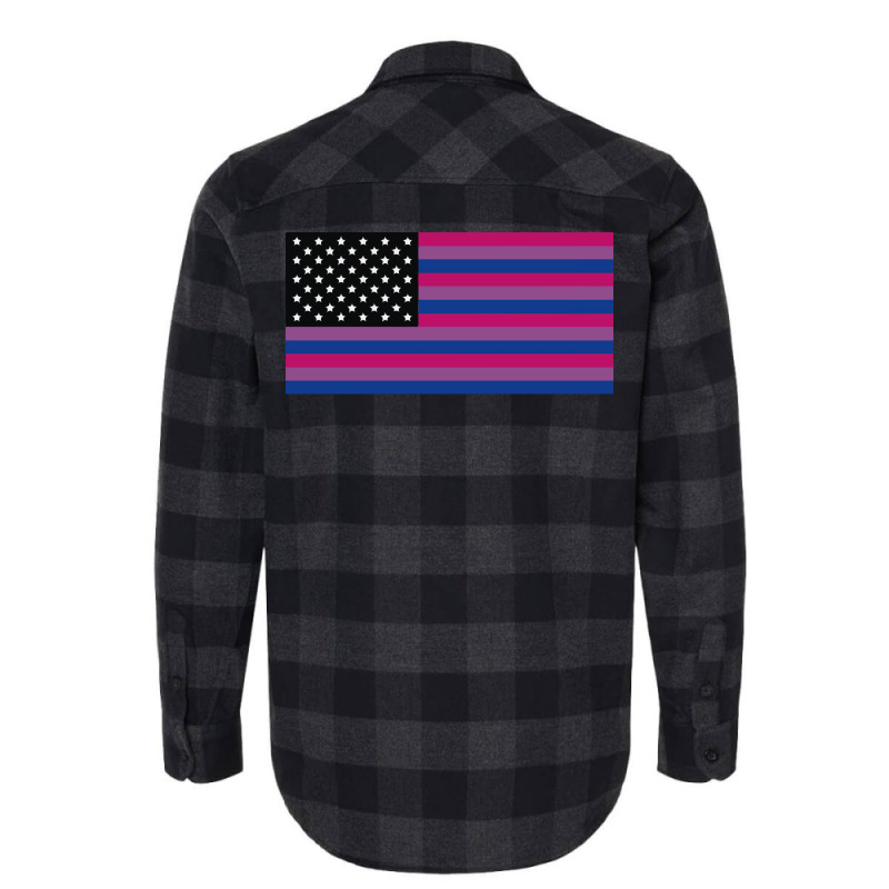 United States Of Bisexual Aesthetic Flannel Shirt | Artistshot