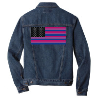 United States Of Bisexual Aesthetic Men Denim Jacket | Artistshot