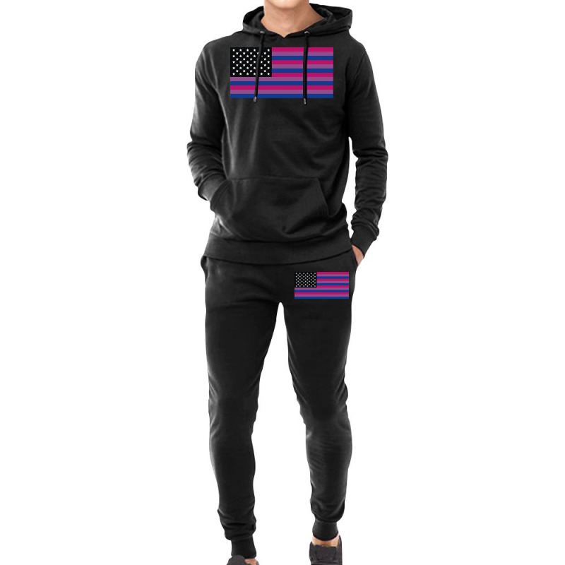 United States Of Bisexual Aesthetic Hoodie & Jogger Set | Artistshot