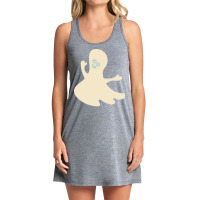 Spooky Cute Ghost For Halloween Unblink Studio Tank Dress | Artistshot