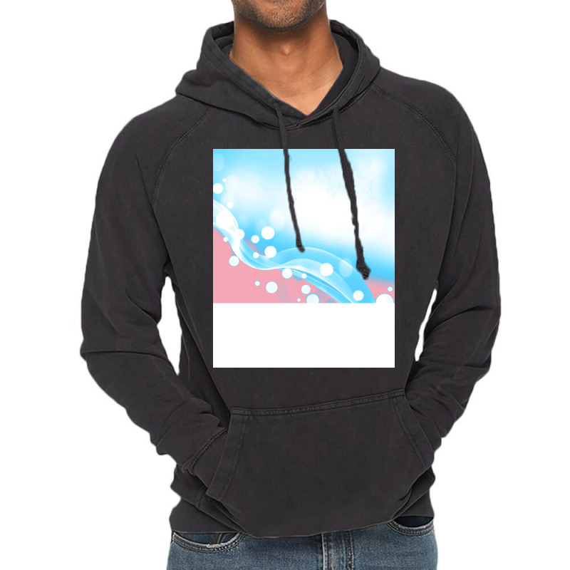 Trans Pride Simple Abstract Falling Radiance Summe Vintage Hoodie by mizanaperrsiq | Artistshot