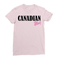 Canadian Girlfriend Quote Ladies Fitted T-shirt | Artistshot