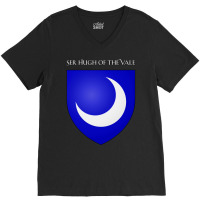 Ser Hugh Of The Vale Coat Of Arms Heraldry Sigil V-neck Tee | Artistshot