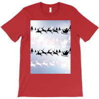 Santa Angel And A Horse T-shirt | Artistshot