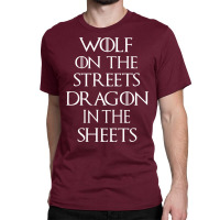 Wolf On The Streets Classic T-shirt | Artistshot