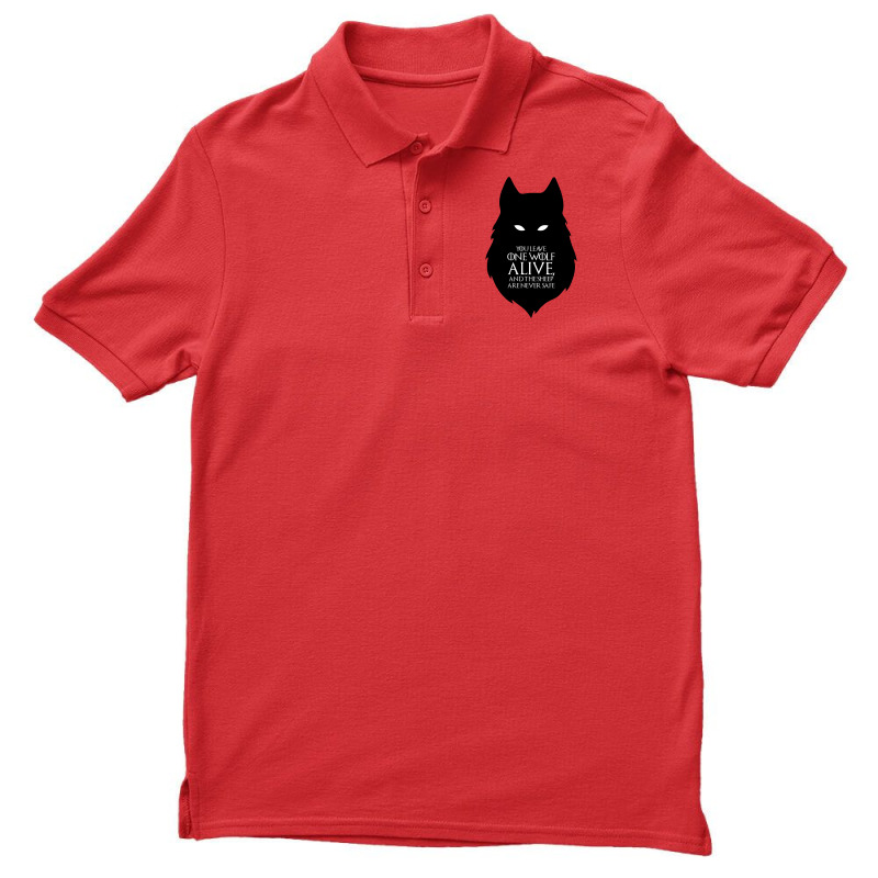 You Leave One Wolf Alive Men's Polo Shirt | Artistshot