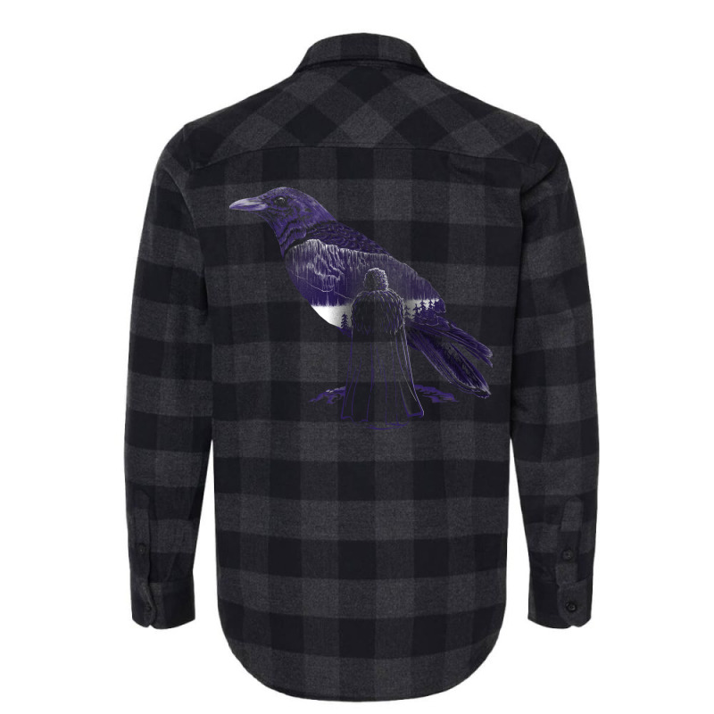 The Crow Flannel Shirt by roccionsteeleys | Artistshot