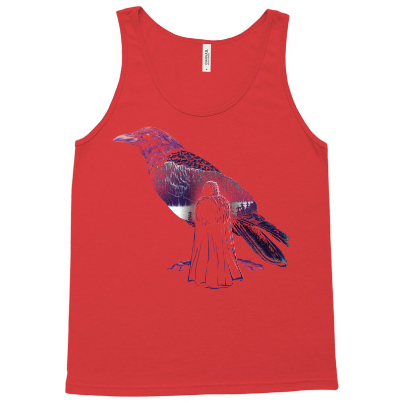 The Crow Tank Top by roccionsteeleys | Artistshot