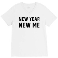 New Year New Me 3 V-neck Tee | Artistshot