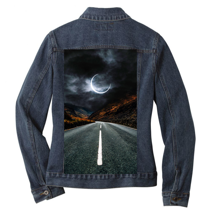 Mountain Ladies Denim Jacket | Artistshot