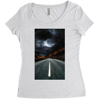 Mountain Women's Triblend Scoop T-shirt | Artistshot