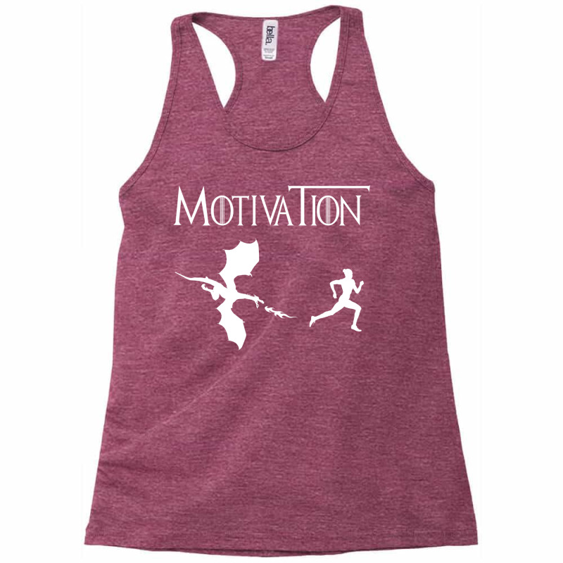 Motivation Sport Running Humor Dragon Racerback Tank by mamnorianty4 | Artistshot