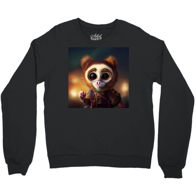 Lemur Eyes Crewneck Sweatshirt | Artistshot