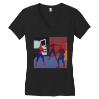 Three Spiders Women's V-neck T-shirt | Artistshot