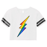 Gay Pride Lgbt Bisexual Boys Men Thunder Blitz Sum Scorecard Crop Tee | Artistshot