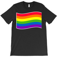 Gay Pride Flag Rainbow Flag Lgbt Hippie T-shirt | Artistshot