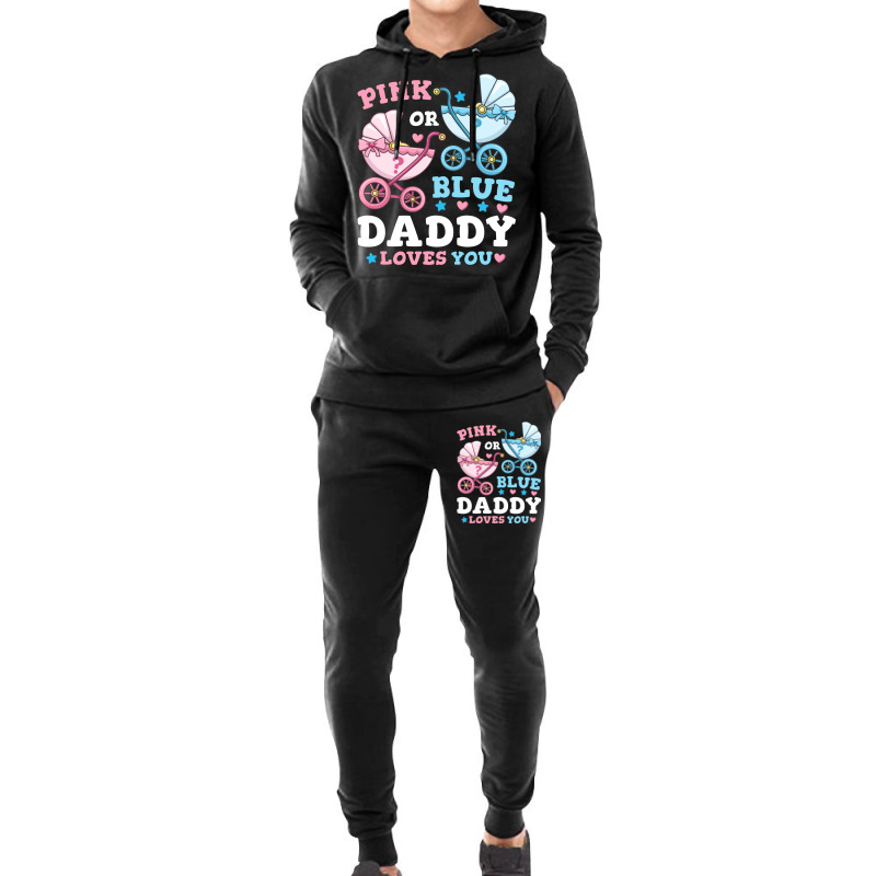 Gender Reveal Daddy Father Gift Hoodie & Jogger Set | Artistshot