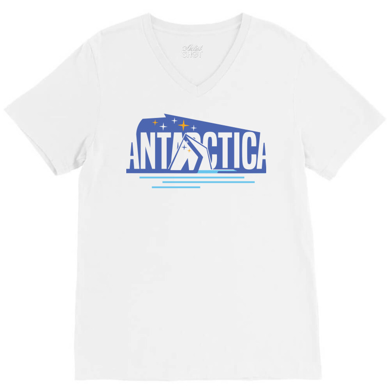 Antarctica Melting Boy (1) (1) V-neck Tee | Artistshot