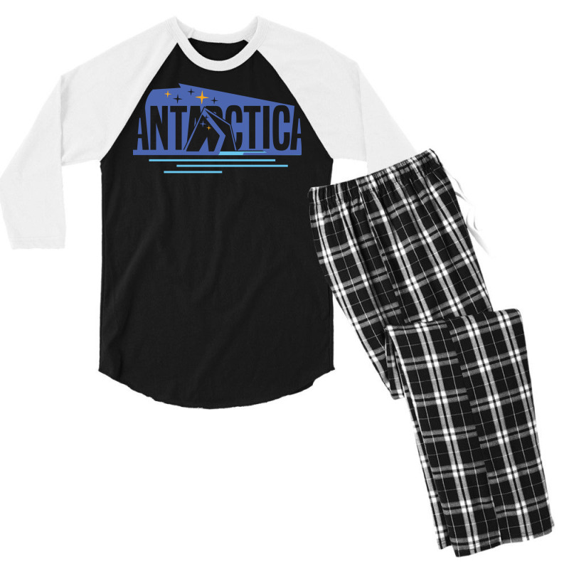 Antarctica Melting Boy (1) (1) Men's 3/4 Sleeve Pajama Set | Artistshot