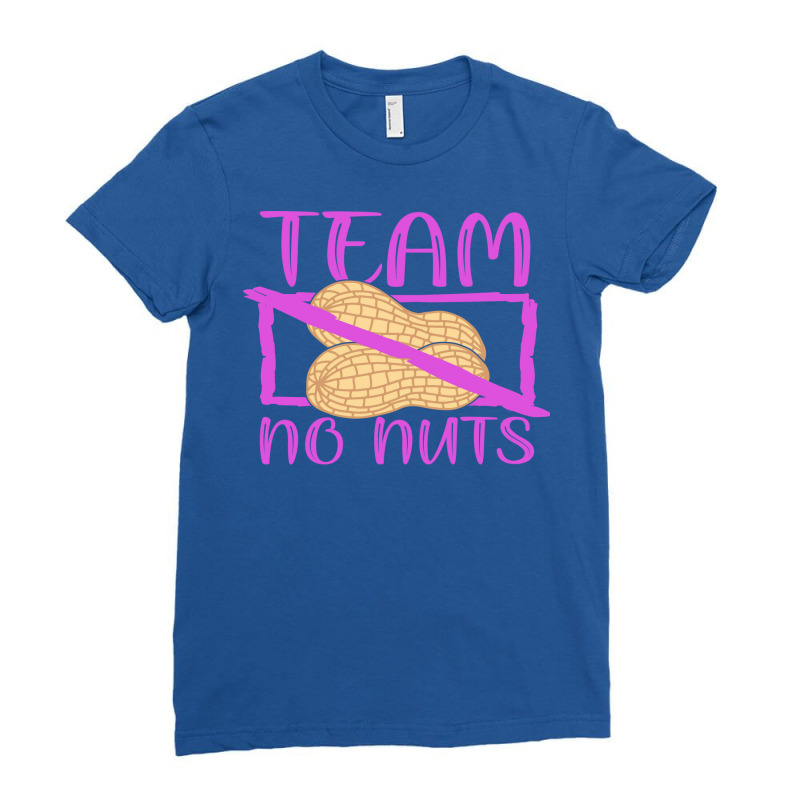 Funny Team No Nuts Design Aesthetic Ladies Fitted T-Shirt by lithizoengs | Artistshot