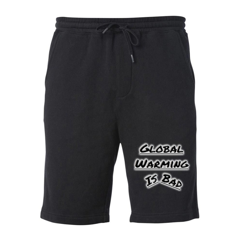 Bad Global Warming Nature (1) (1) Fleece Short | Artistshot