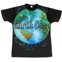 Beautiful Celebrate Earth Day Environmental Earth Graphic T-shirt | Artistshot