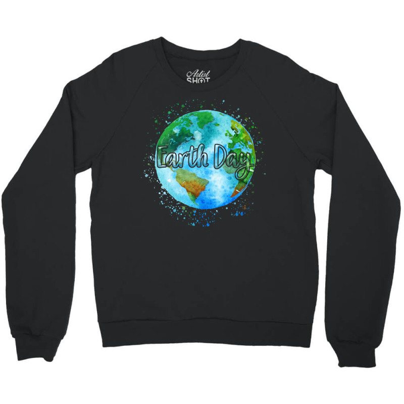 Beautiful Celebrate Earth Day Environmental Earth Crewneck Sweatshirt | Artistshot