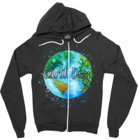 Beautiful Celebrate Earth Day Environmental Earth Zipper Hoodie | Artistshot