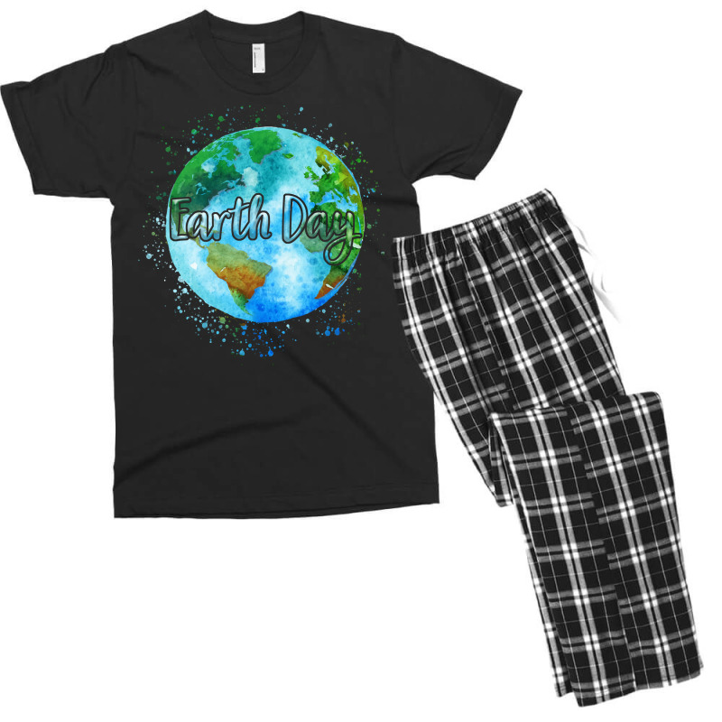 Beautiful Celebrate Earth Day Environmental Earth Men's T-shirt Pajama Set | Artistshot