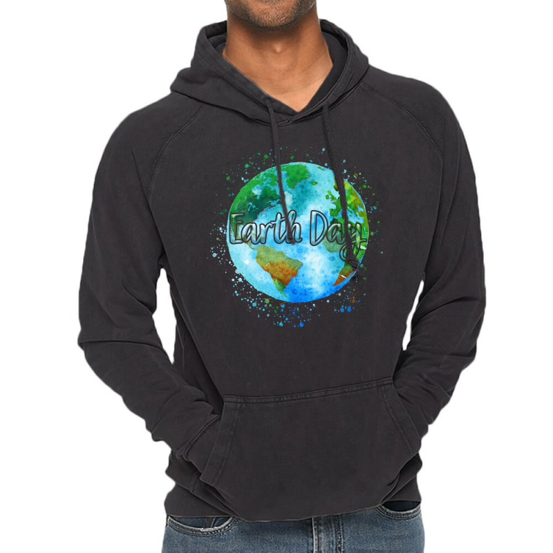 Beautiful Celebrate Earth Day Environmental Earth Vintage Hoodie | Artistshot