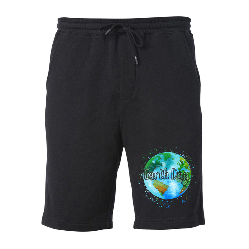 Beautiful Celebrate Earth Day Environmental Earth Fleece Short | Artistshot