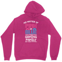 Gender Reveal Design For A Gamer Green Unisex Hoodie | Artistshot